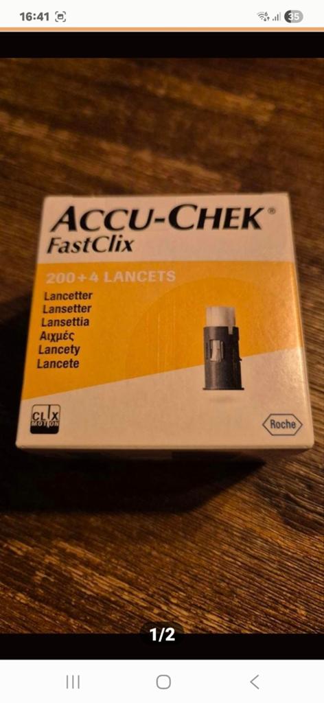 Accu chek lancetten nieuw, Diversen, Ophalen, Nieuw