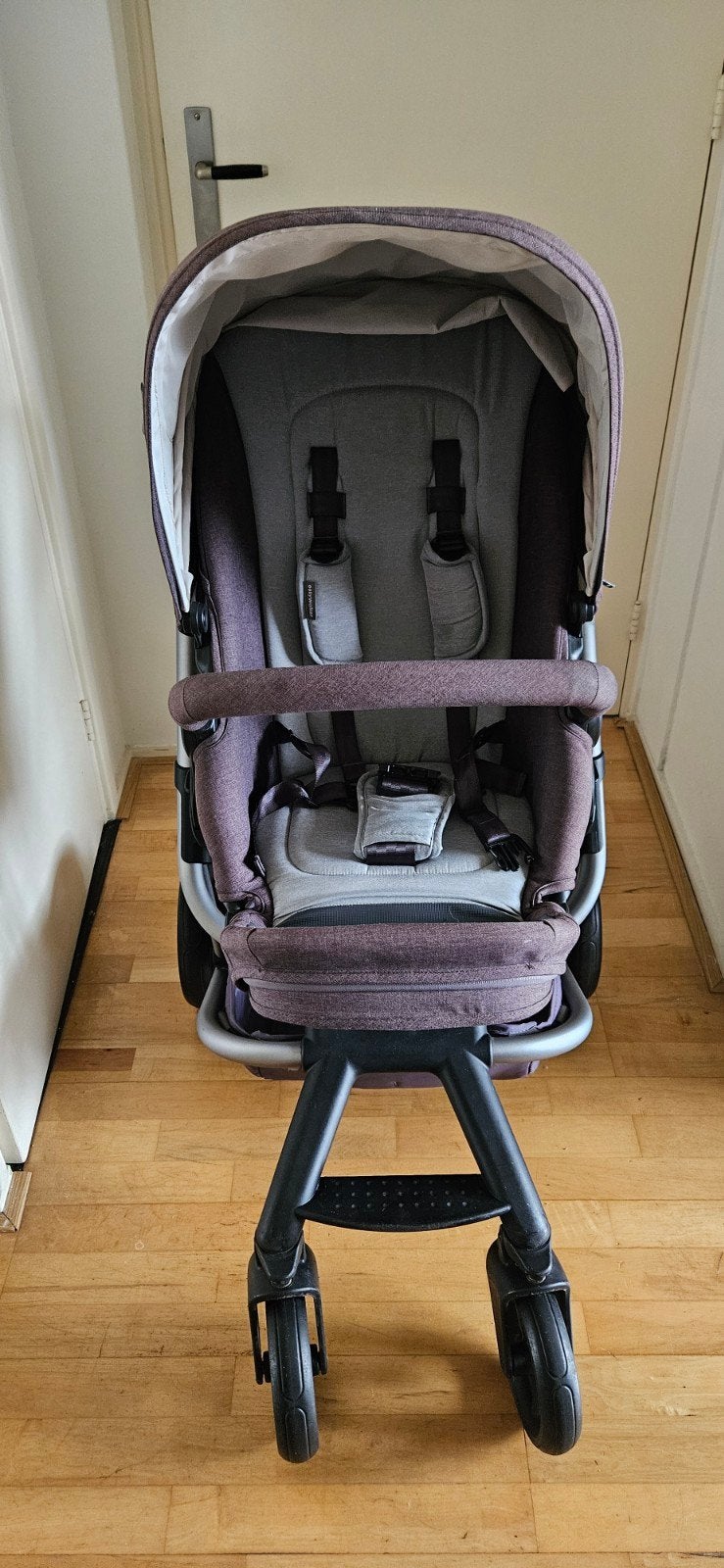 Easywalker Harvey kinderwagen met accessoires, Gebruikt, Combiwagen, Met reiswieg, Ophalen