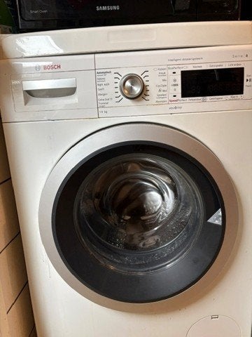 wasmachine, Ophalen, 1200 tot 1600 toeren, Gebruikt, 8 tot 10 kg