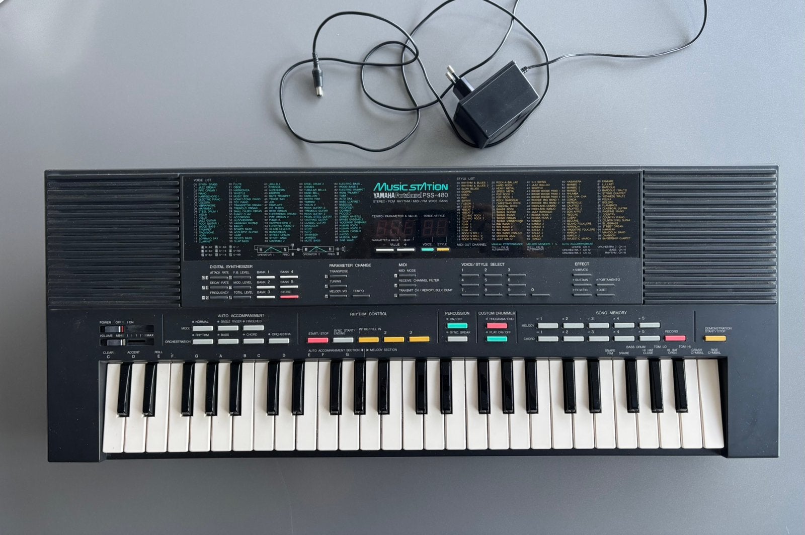 YAMAHA PSS-480  SYNTESIZER/ KEYBOARD, Ophalen, Zo goed als nieuw, 61 toetsen, Yamaha