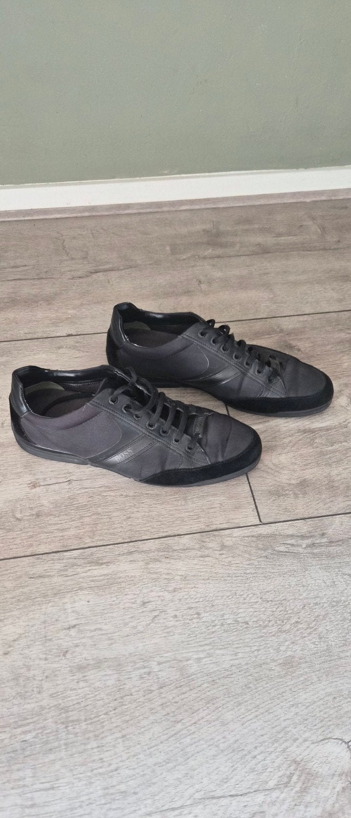 Hugo Boss Saturn Sneakers Zwart, Ophalen, Zwart, Zo goed als nieuw, Hugo Boss