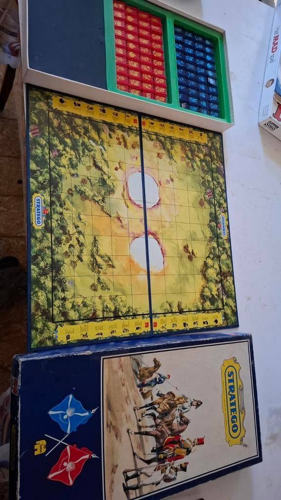 Stratego blauwe doos, Een of twee spelers, Ophalen of Verzenden, Gebruikt, JUMBO