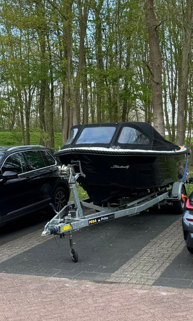 Corsiva New Age 570, Watersport en Boten, Sloepen, Ophalen, Zo goed als nieuw, Buitenboordmotor, Polyester