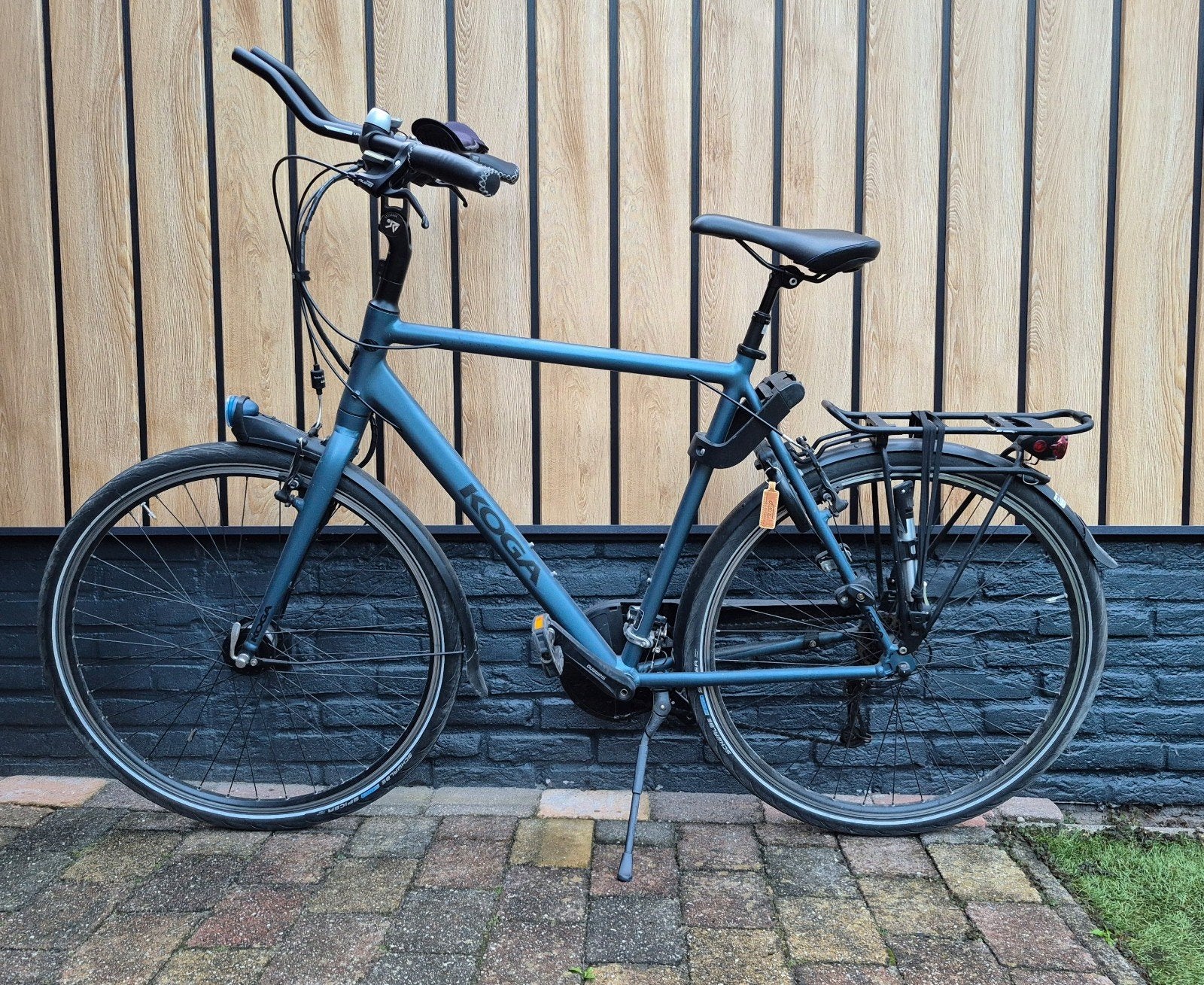 Koga Advance Herenfiets 60 cm blauw, Fietsen en Brommers, Velgrem, Versnellingen, Zo goed als nieuw, 57 tot 61 cm