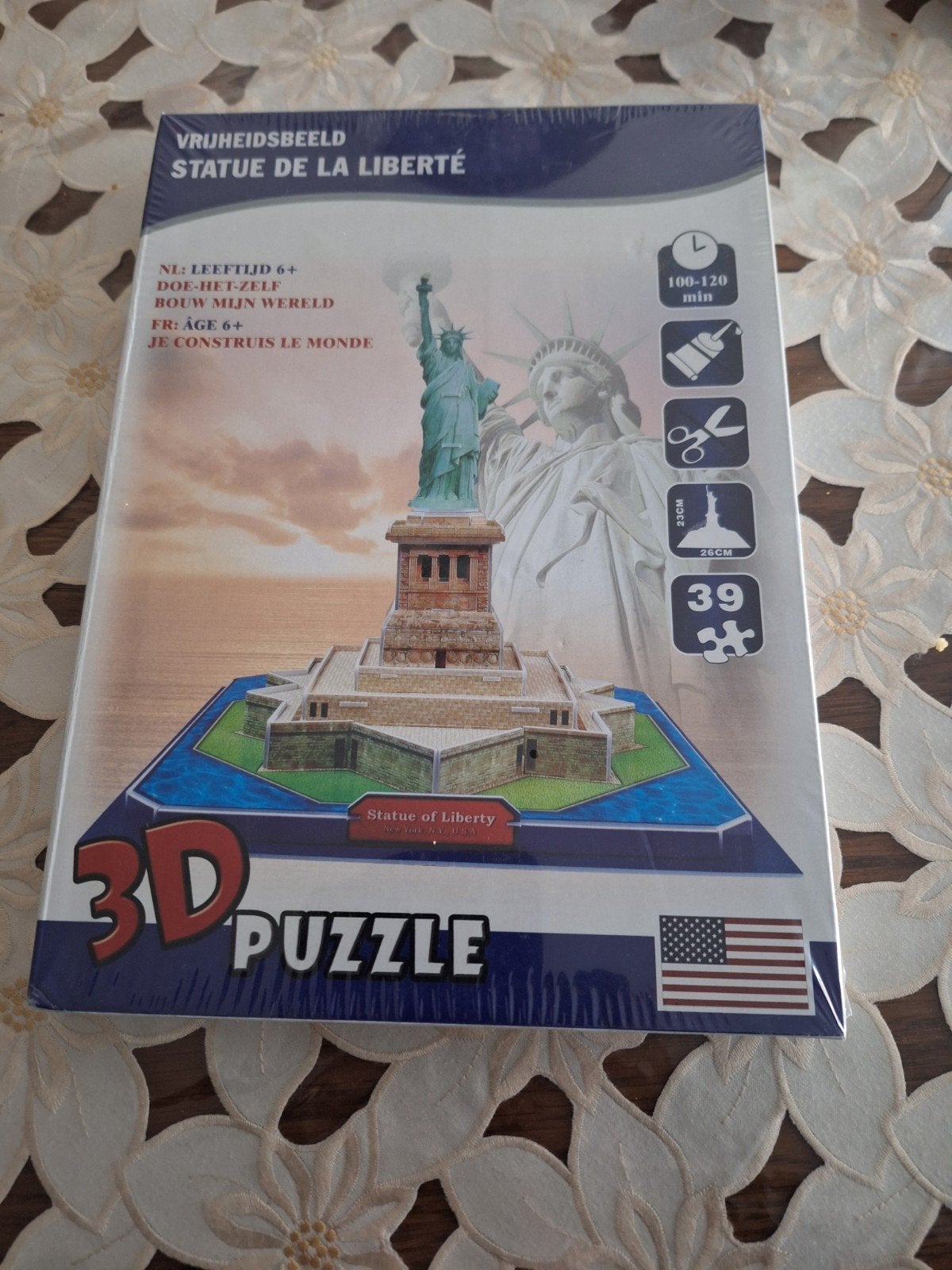 3D Puzzle Vrijheidsbeeld Statue De La Liberty. Nieuw., Verzamelen, Ophalen of Verzenden, Nieuw