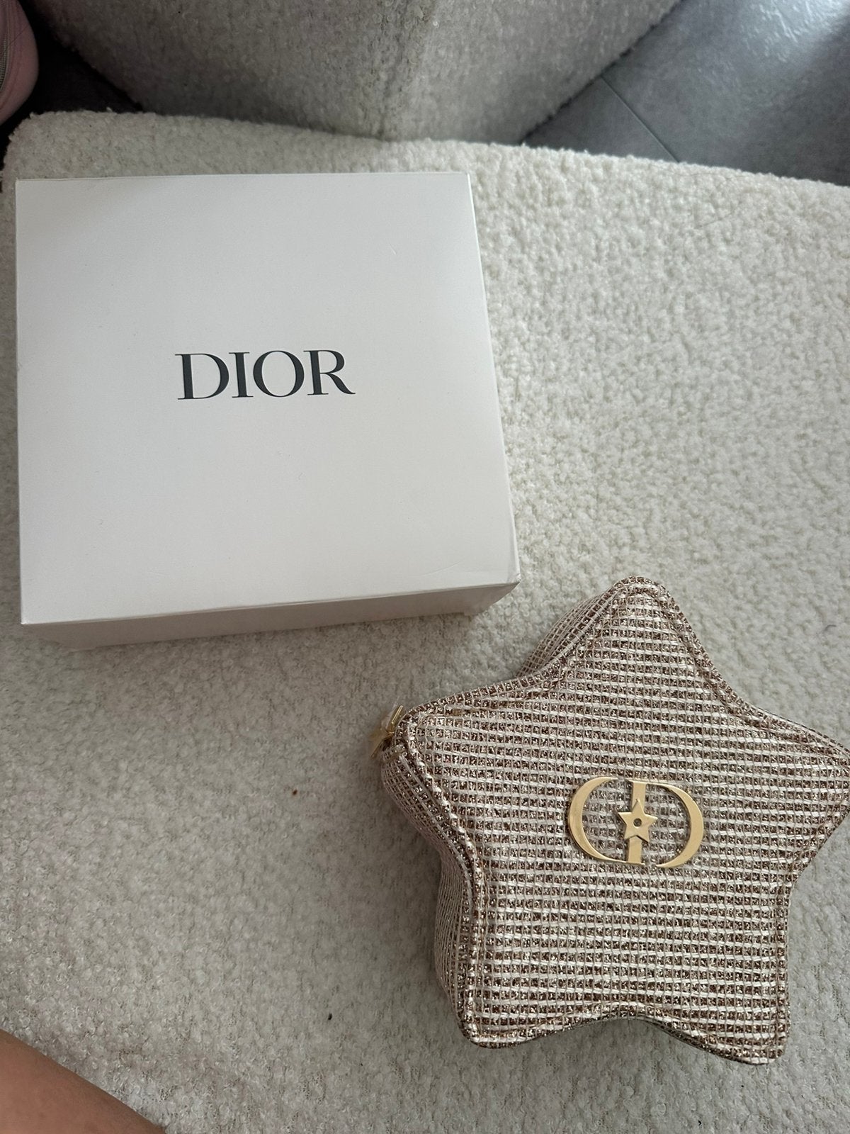 Dior star pouch, Ophalen of Verzenden, Nieuw, Goud, Dame