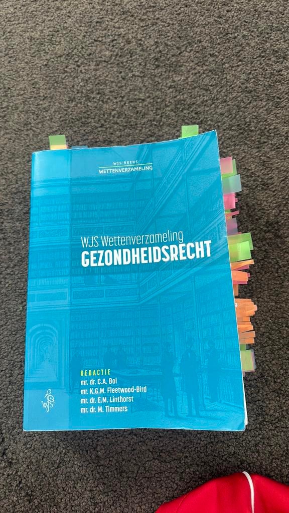 Caressa Bol - Wettenbundel gezondheidsrecht, Boeken, Wetenschap, Zo goed als nieuw, Sociale wetenschap, Ophalen of Verzenden