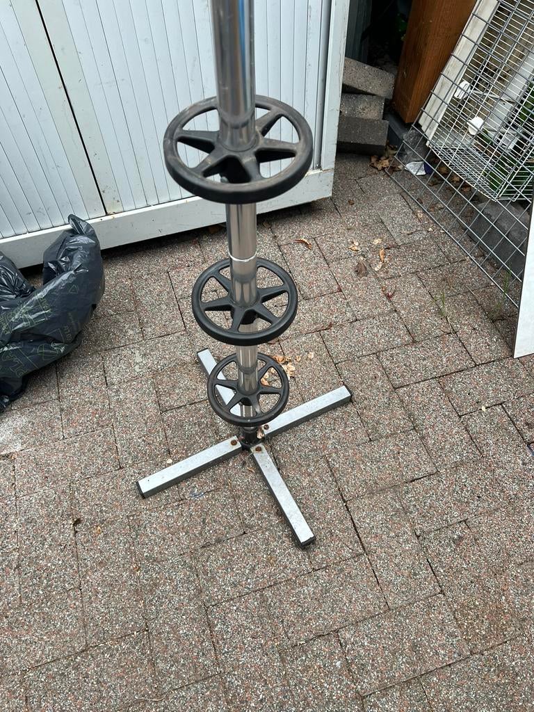 Velgenboom bandenstandaard opstapelaar banden opbergrek, Ophalen, Gebruikt