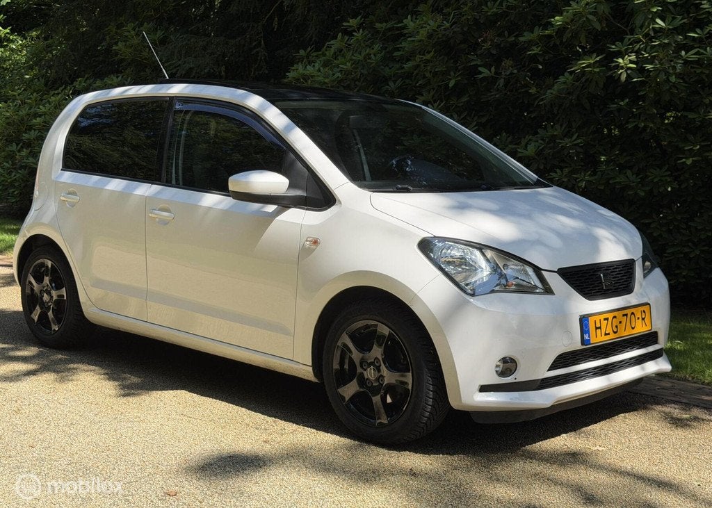 Seat Mii 1.0 5-deurs Style Chic Panoramadak, Voorwielaandrijving, Euro 5, Stof, Gebruikt