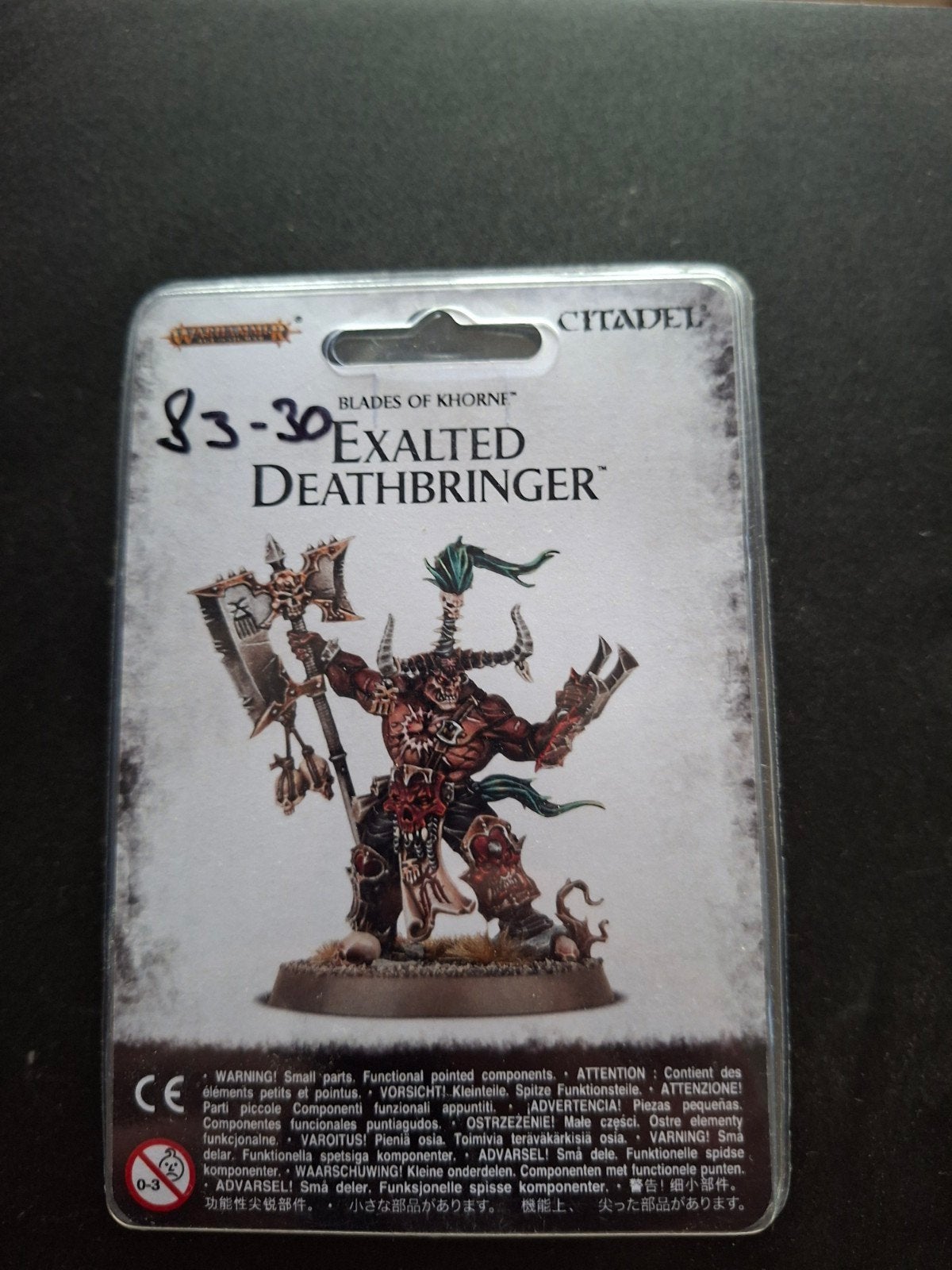 Warhammer Age of Sigmar: Exalted Deathbringer nieuw, Ophalen of Verzenden, Nieuw, Warhammer, Figuurtje(s)