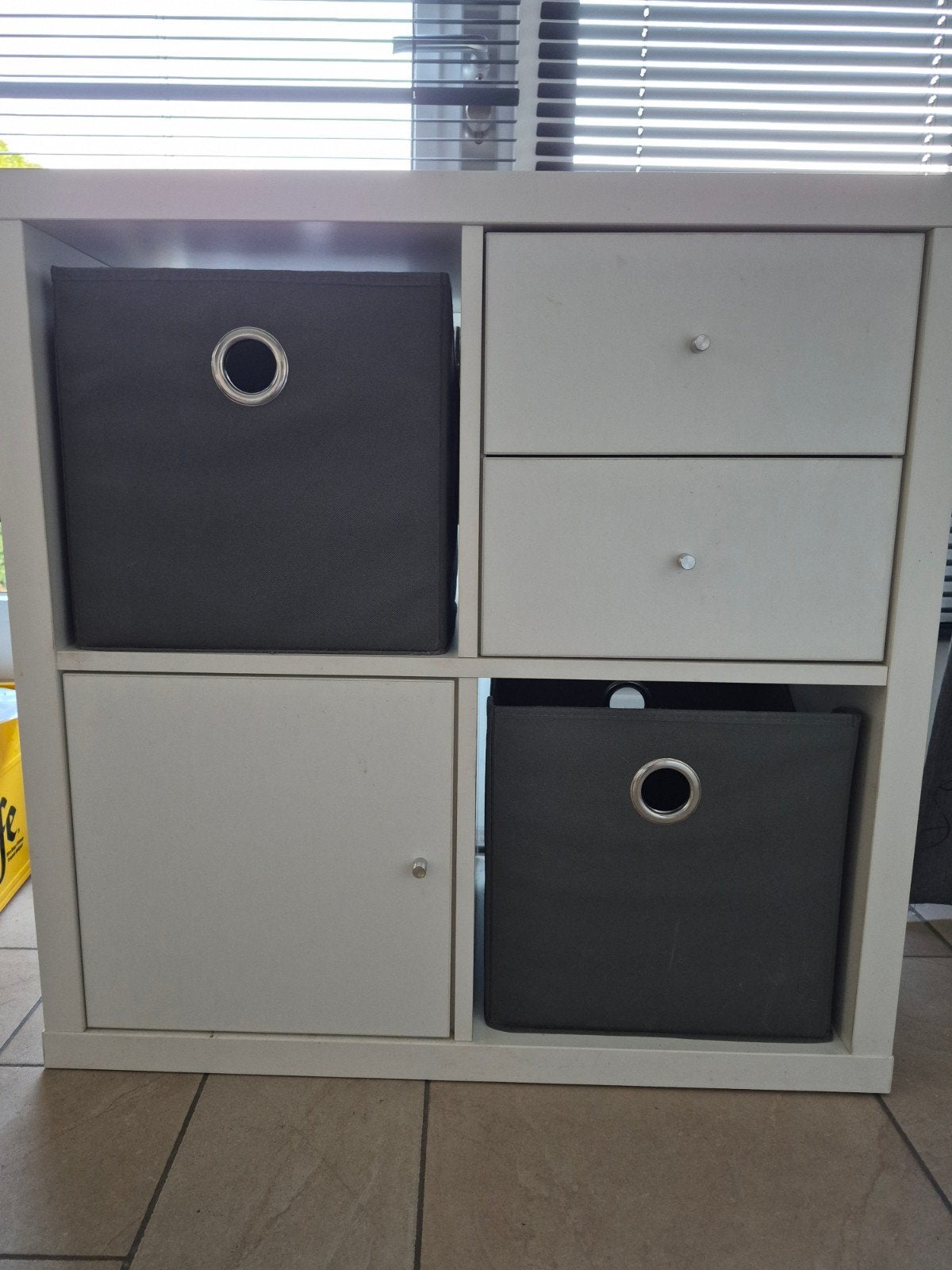 IKEA Kallax Kast met Lades en Opbergboxen, Ophalen, Gebruikt
