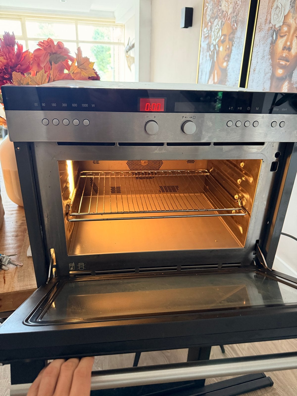 Siemens HB86P580N Combi-oven - Goed Werkend, Ophalen, Combimagnetron, Gebruikt, 60 cm of meer