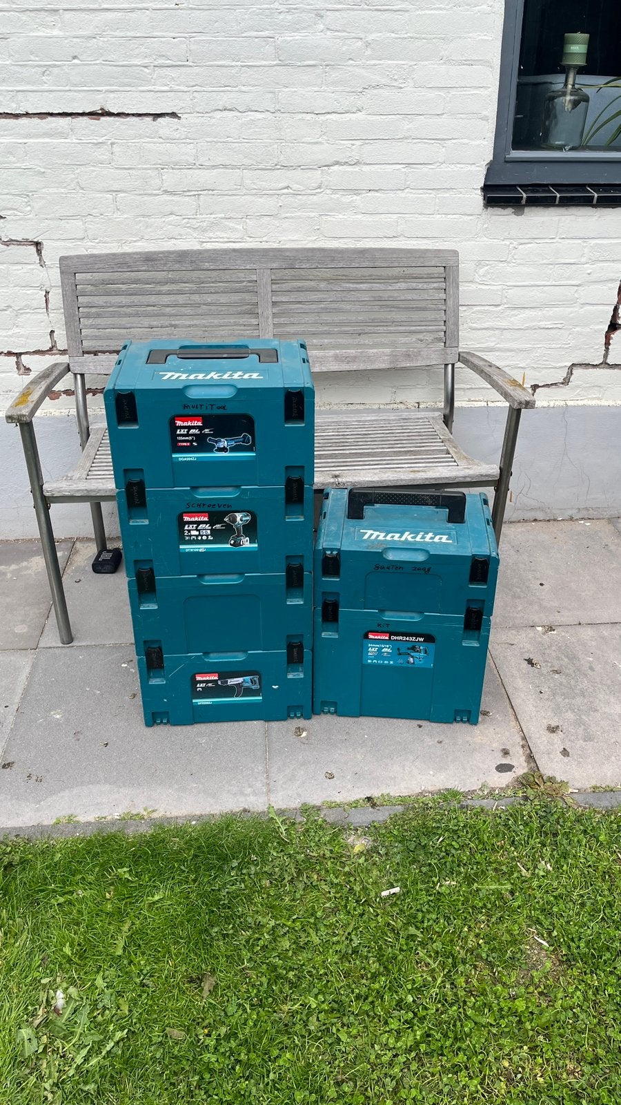 Makita / fein systainers, Doe-het-zelf en Verbouw, Ophalen, Gebruikt