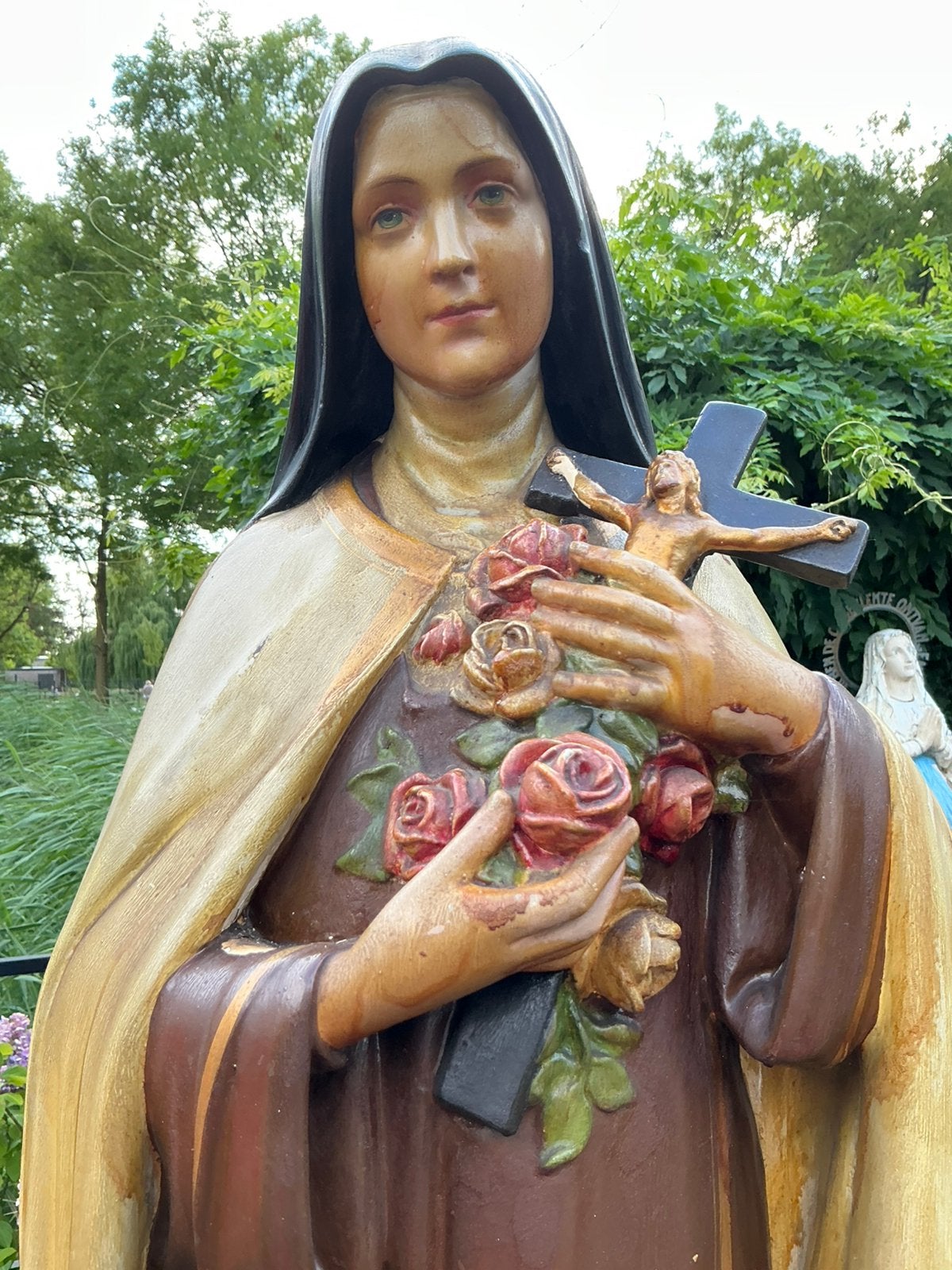 Antiek Frans kerkbeeld ❤️ Heilige Theresia van Lisieux, Ophalen