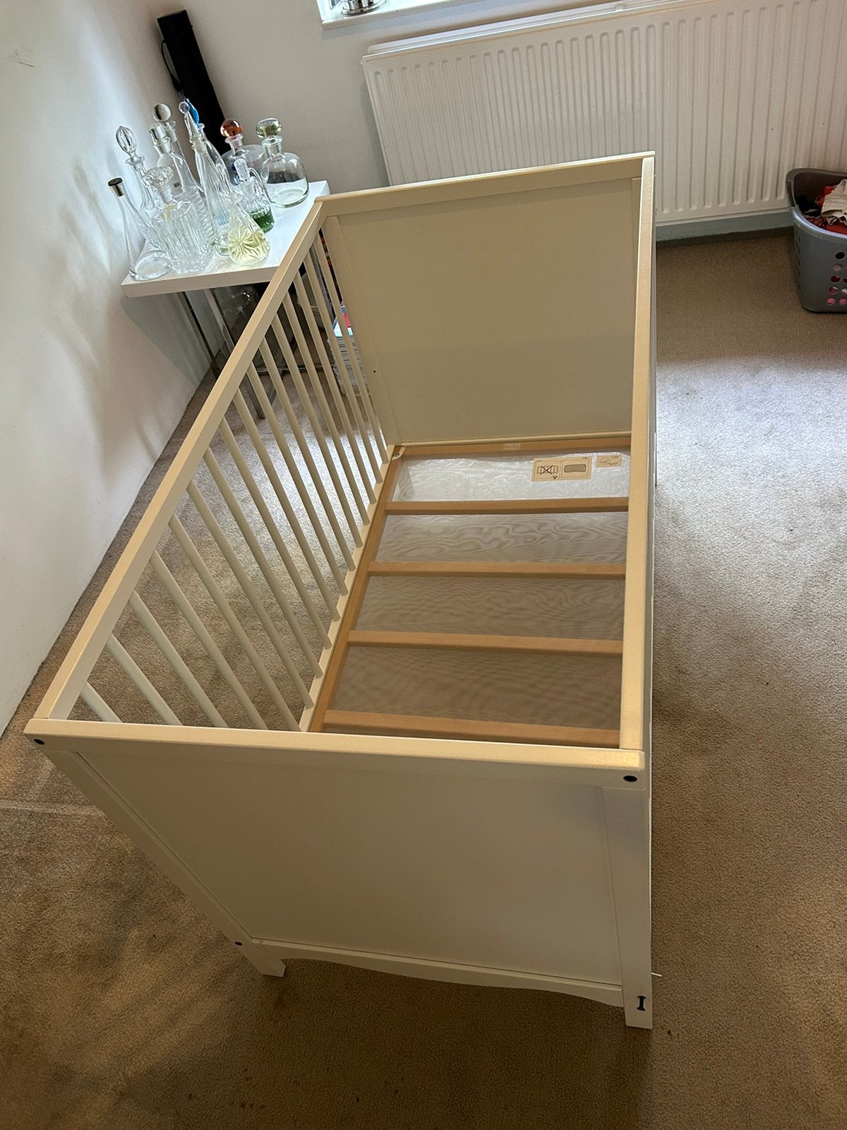 Ledikant ikea, Kinderen en Baby's, Kinderkamer | Bedden, Ophalen, Zo goed als nieuw, Minder dan 140 cm, Minder dan 70 cm