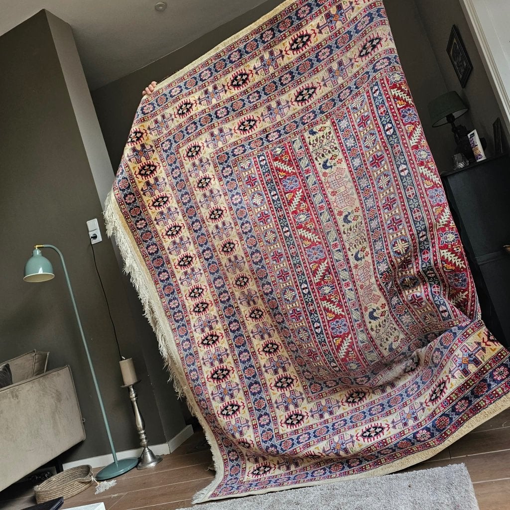 Vintage Perzisch tapijt 2 x 3, Huis en Inrichting, Stoffering | Tapijten en Kleden, Ophalen, Gebruikt, 200 cm of meer, 200 cm of meer