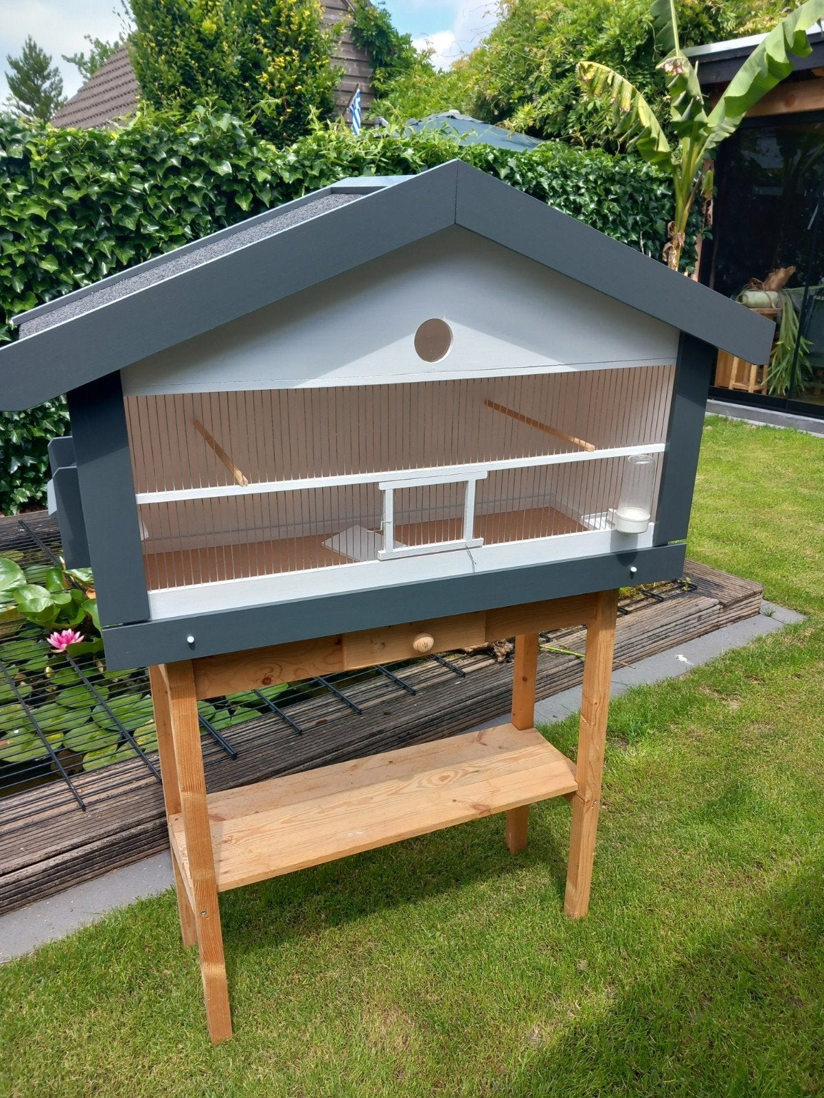 Meerellijster kooi zangkooien, Dieren en Toebehoren, Ophalen, Nieuw, Hout, Vogelkooi