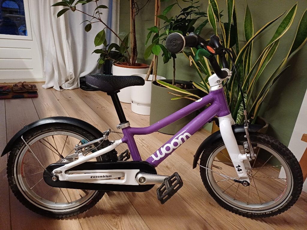 Woom 2 kinderfiets, Fietsen en Brommers, Ophalen, Gebruikt, Minder dan 16 inch, Woom