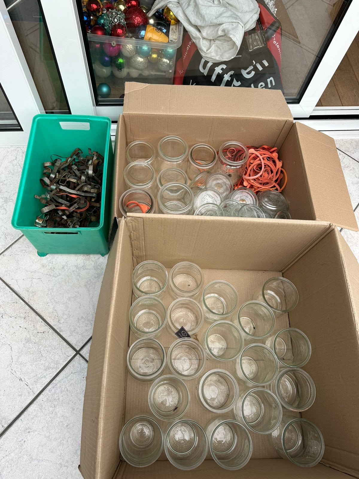 Weckglazen, Huis en Inrichting, Ophalen of Verzenden, Zo goed als nieuw