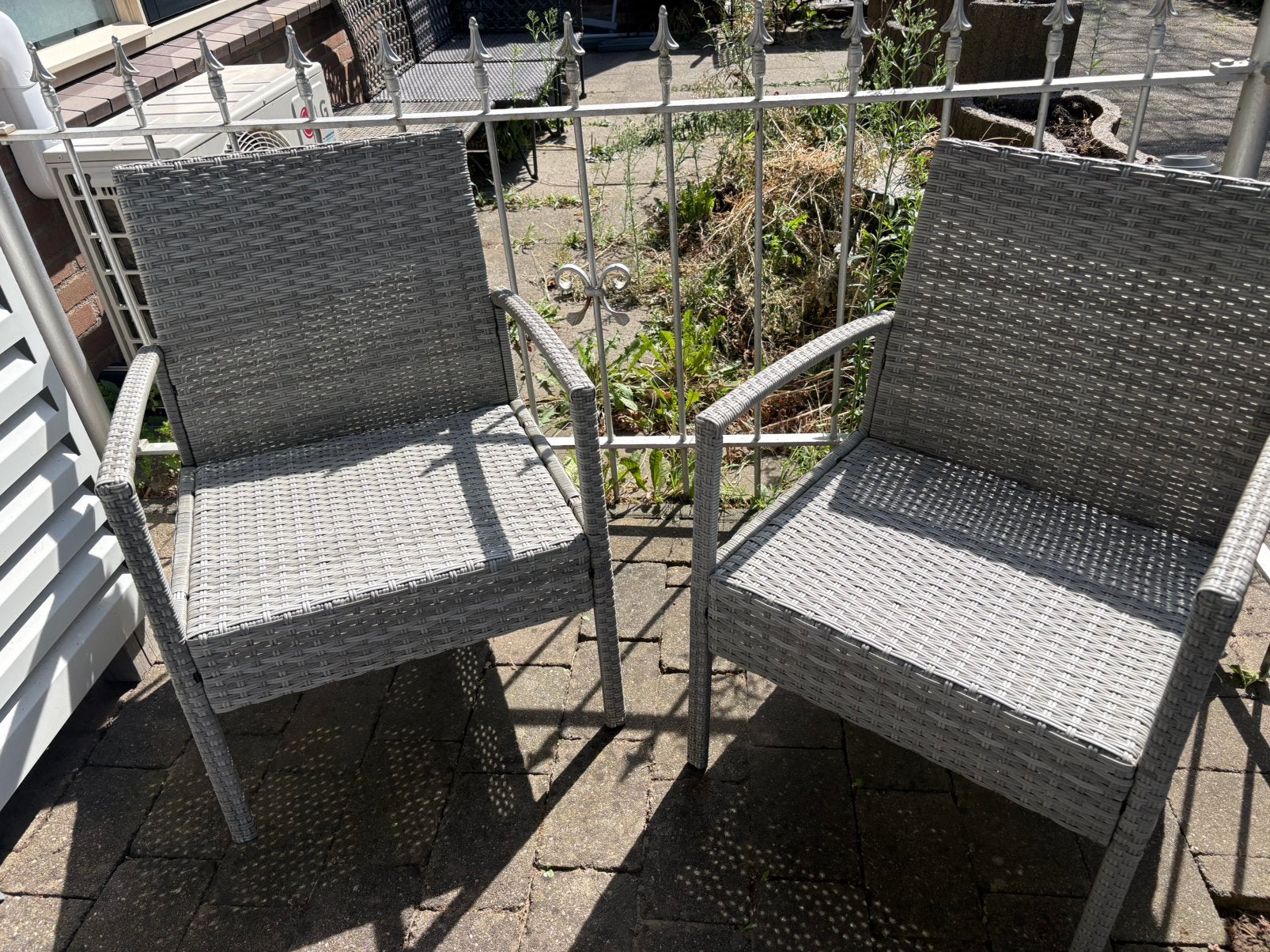 Tuinstoelen, Tuin en Terras, Ophalen, Zo goed als nieuw, Kunststof