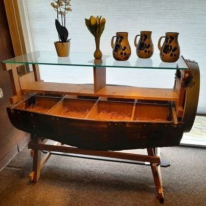 Open Wijnvat, 150 liter of meer, Ophalen, Zo goed als nieuw, Hout