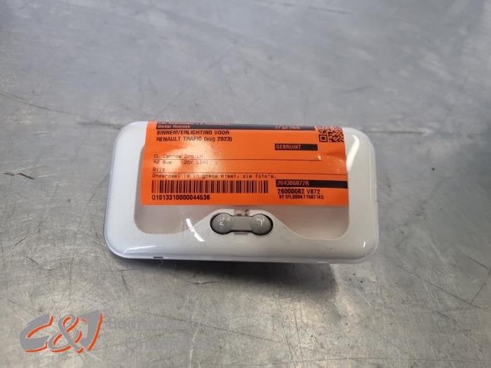 Binnenverlichting voor van een Renault Trafic, Gebruikt, -, Renault, -