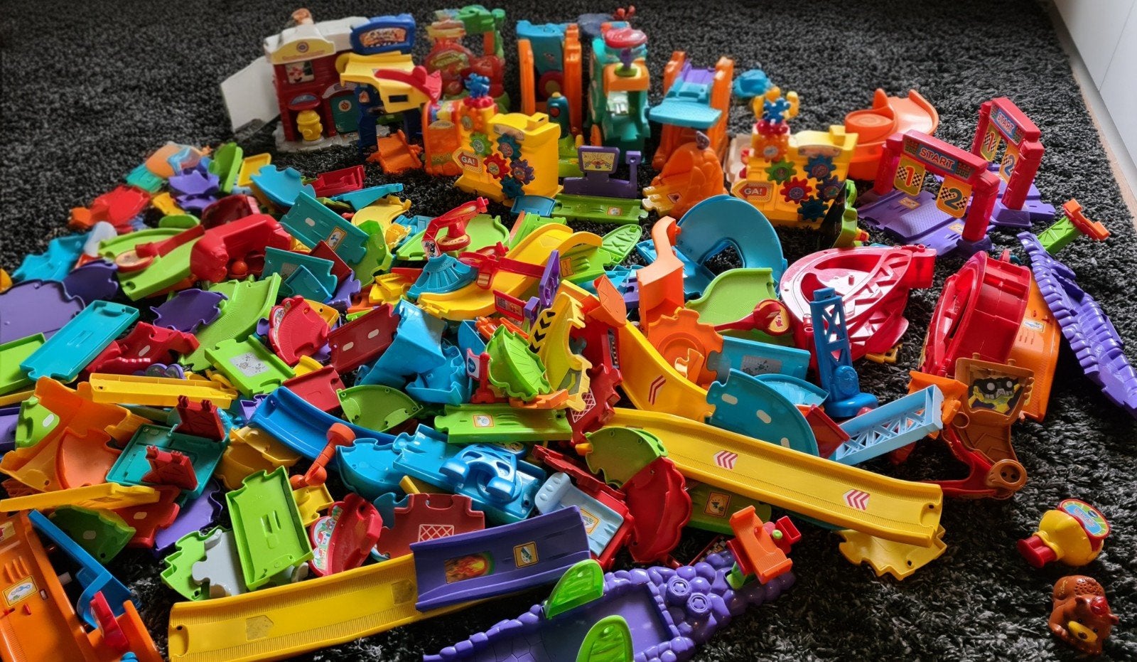 Grote set VTech Toet Toet Auto's en Zoef Zoef Dieren, Ophalen, Gebruikt, Jongen of Meisje