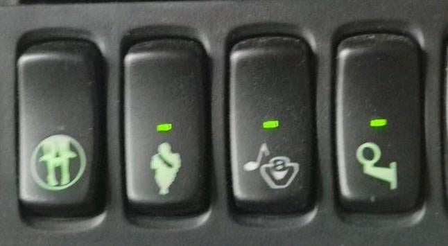 6 nette Scania R dashboard schakelaars, Auto-onderdelen, Ophalen of Verzenden