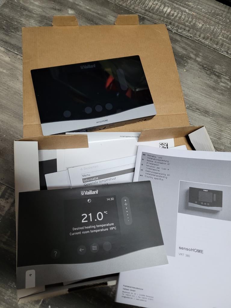Vaillant sensoHOME VRT 380 thermostaat, Doe-het-zelf en Verbouw, Ophalen of Verzenden