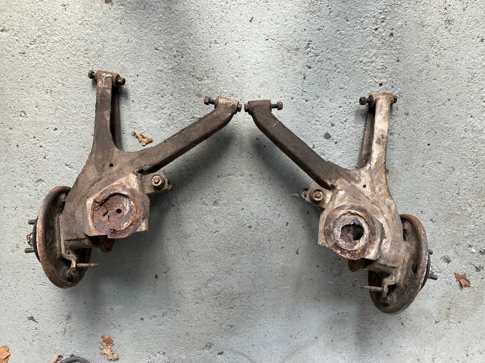 BMW 2002 draagarmen achter, Ophalen, BMW