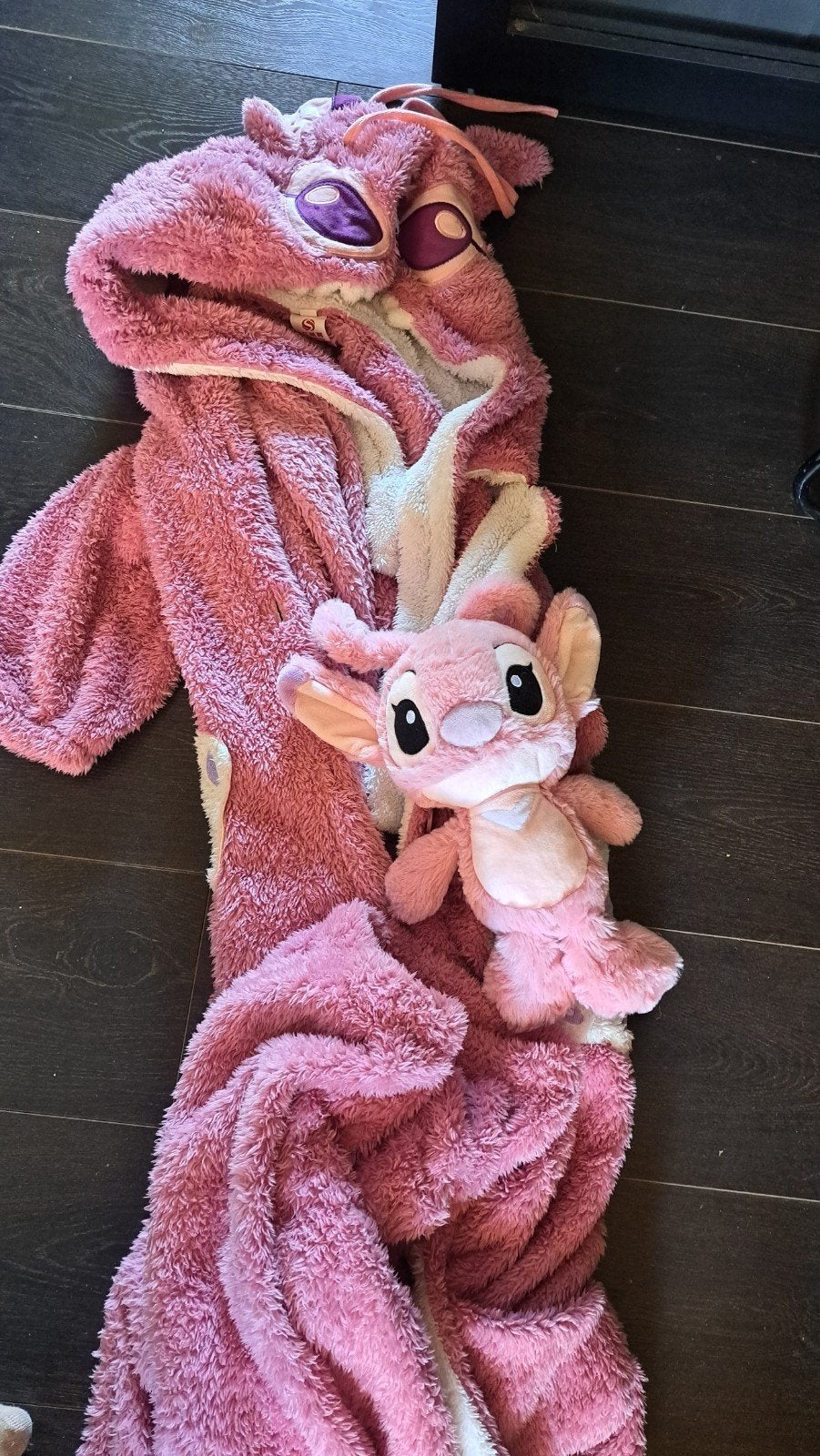verkleed kleding "stitch" disney maat S/M, Ophalen of Verzenden, Zo goed als nieuw, Jongen of Meisje
