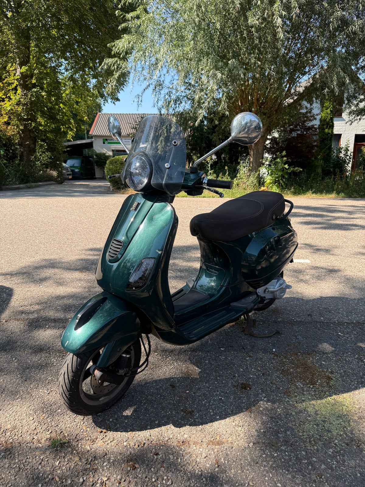 Vespa LX 4t 4v 45km 2010 17066km custom, Fietsen en Brommers, Scooters | Vespa, Ophalen, Gebruikt, Maximaal 45 km/u, Benzine
