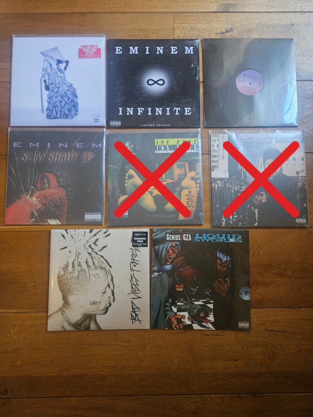 Gesealde Hip-Hop/Rap LP’s – GZA, Ice Cube, Eminem, Young Thu, LP, Verzenden, Reissue, 12 inch