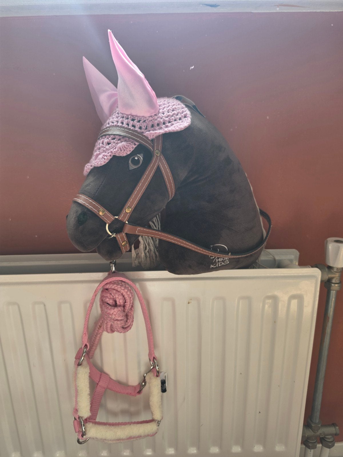 Hobbyhorse ZGAN met hoofdstel en halster, Ophalen, Zo goed als nieuw