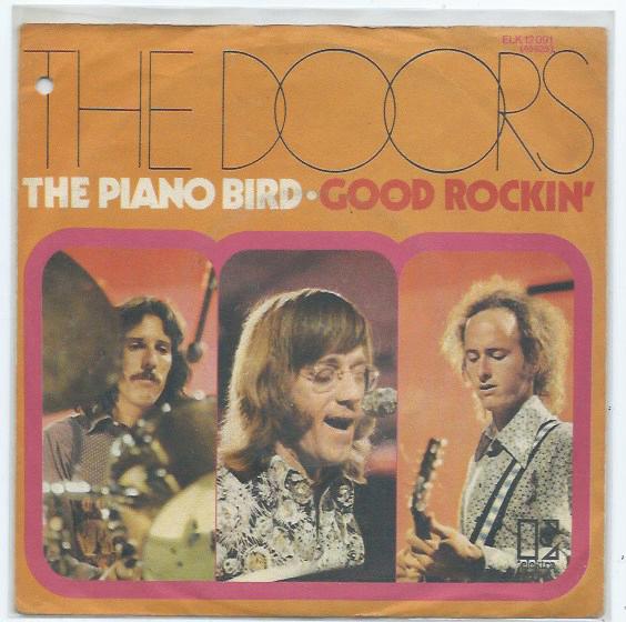 The Doors- The Piano Bird, Cd's en Dvd's, Vinyl Singles, Gebruikt, Beschermende buitenhoes, Fotohoes, Originele persing, Pop, 7 inch