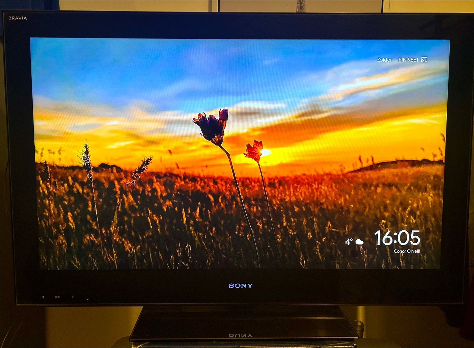 Sony Bravia 40 inch Full HD LED-tv - KDL-40NX800, Ophalen, 100 Hz, Full HD (1080p), Gebruikt