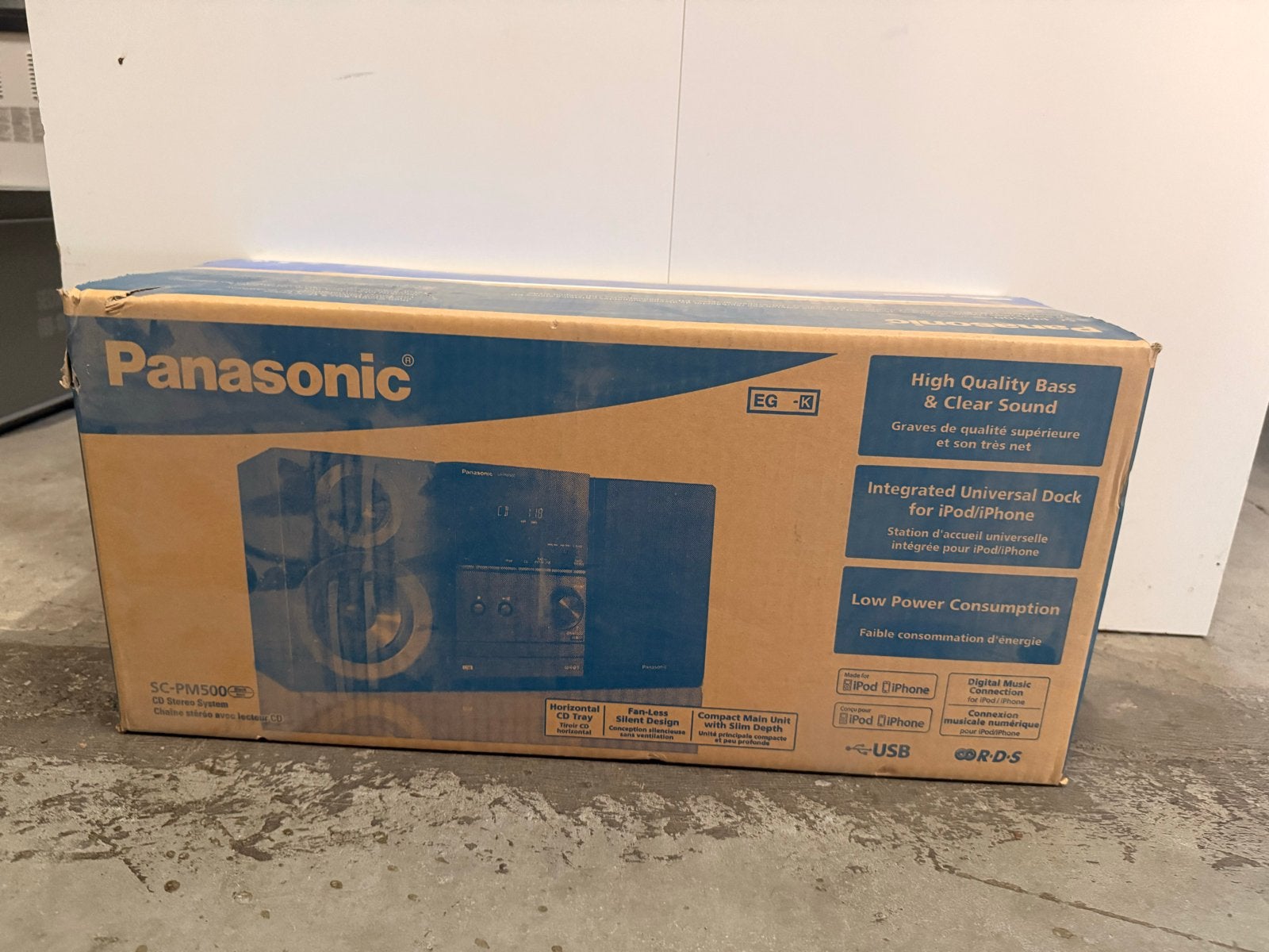 Nieuwe Panasonic SC-PM500 Microset - Ongeopend in doos, Nieuw, Microset, Cd-speler, Ophalen