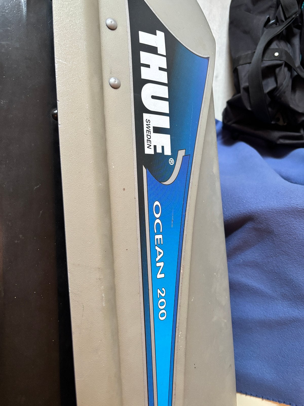 Dakkoffer thule ocean 200, Ophalen, Gebruikt
