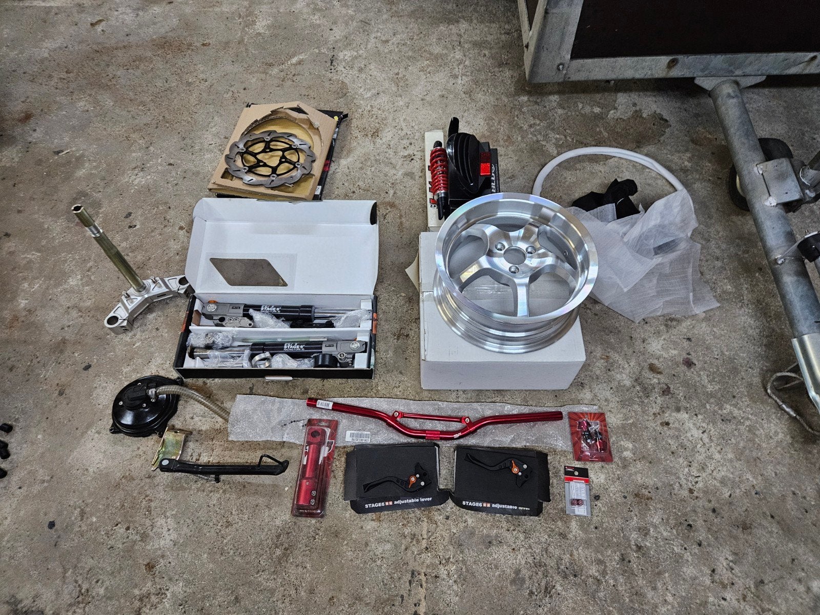 Aerox 100cc Toyota Panasonic project stop., Ophalen, Zo goed als nieuw, Yamaha