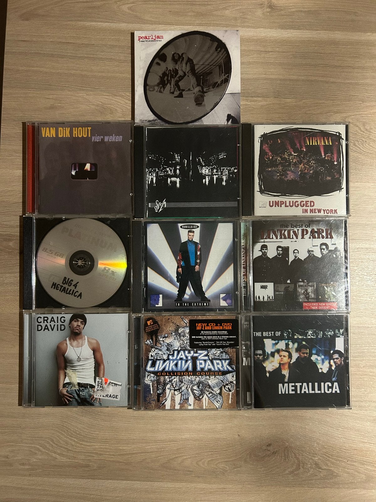Collectie Rock CD's: Nirvana, Metallica, Linkin Park en meer, Ophalen of Verzenden, Gebruikt, Classic Rock, Album