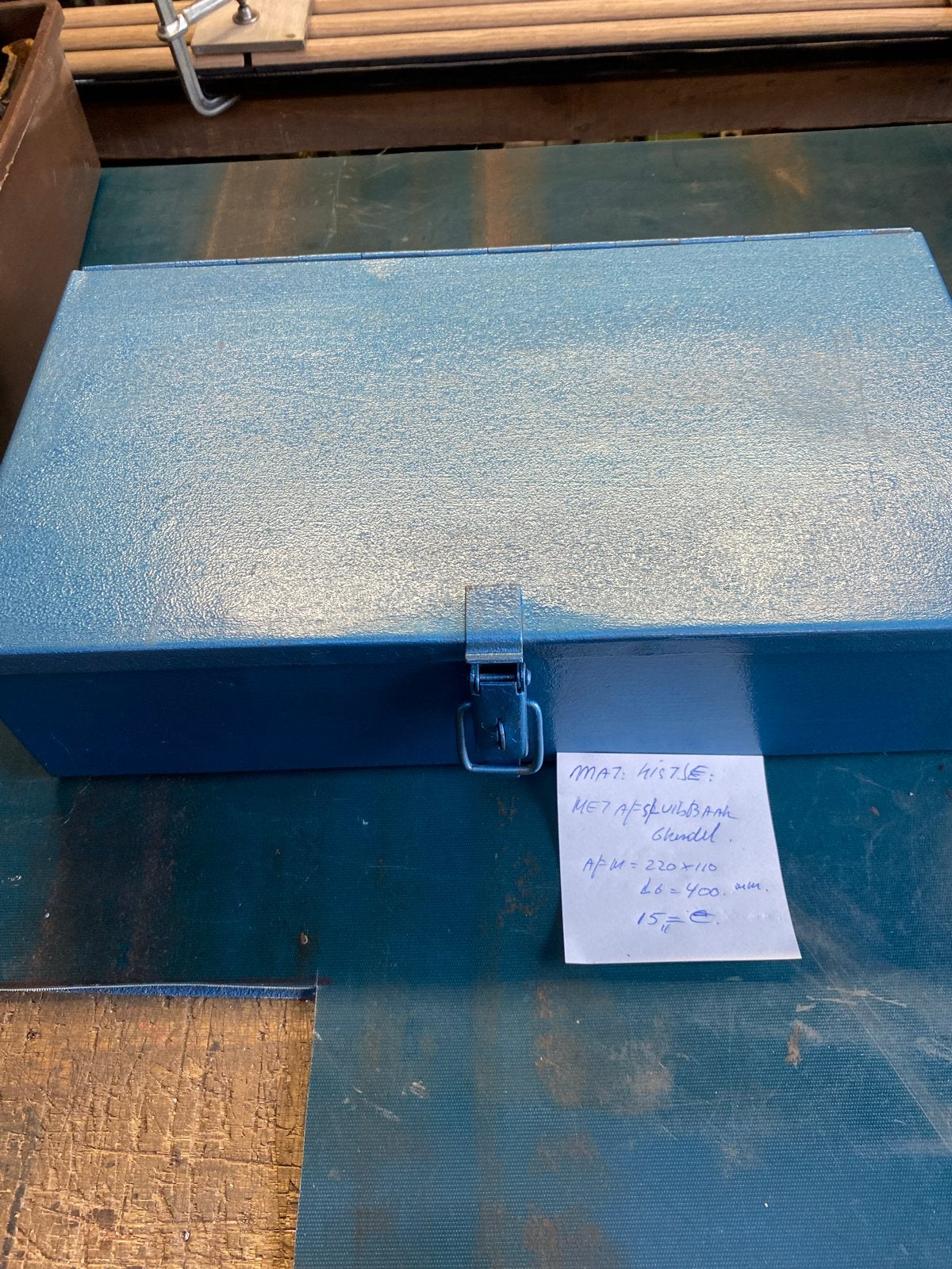 Metalen gereedschapskist - 400x220x110 mm