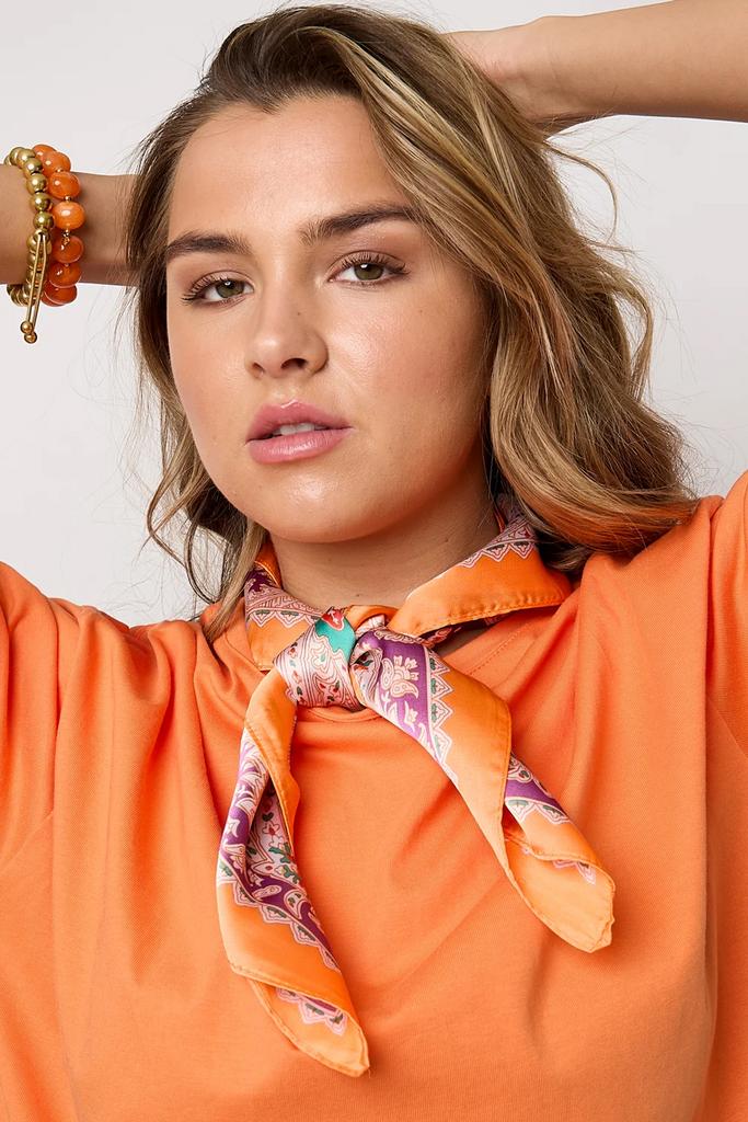 Moederdag Zomersjaals met bloemenprint, casual, polyester, Goudlief, Nieuw, Ophalen of Verzenden, Goudlief