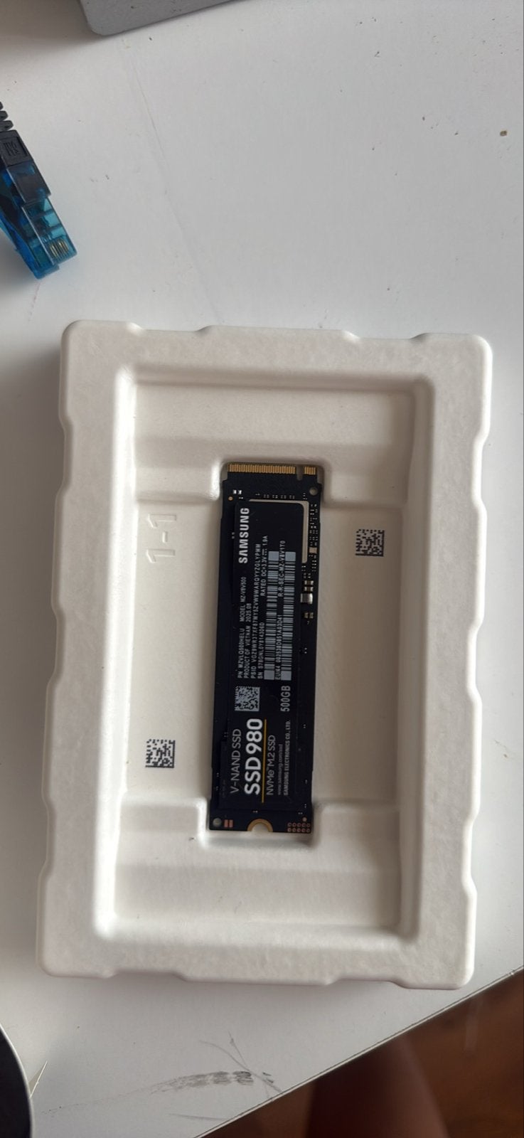 Samsung SSD 980 NVMe M.2 500GB - Nieuw in doos, Computers en Software, Intern, Server, Nieuw, Ophalen of Verzenden