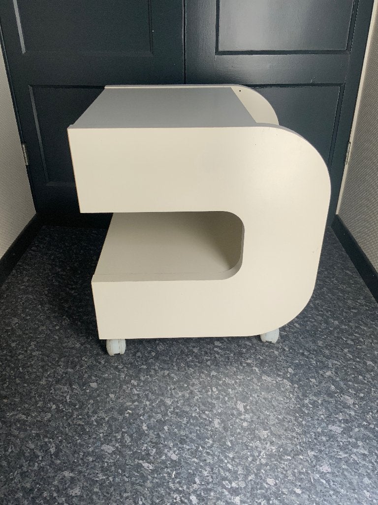 Bijzettafeltje trolley IKEA Ilen vintage, Ophalen, Minder dan 55 cm, Gebruikt, 60 cm of meer