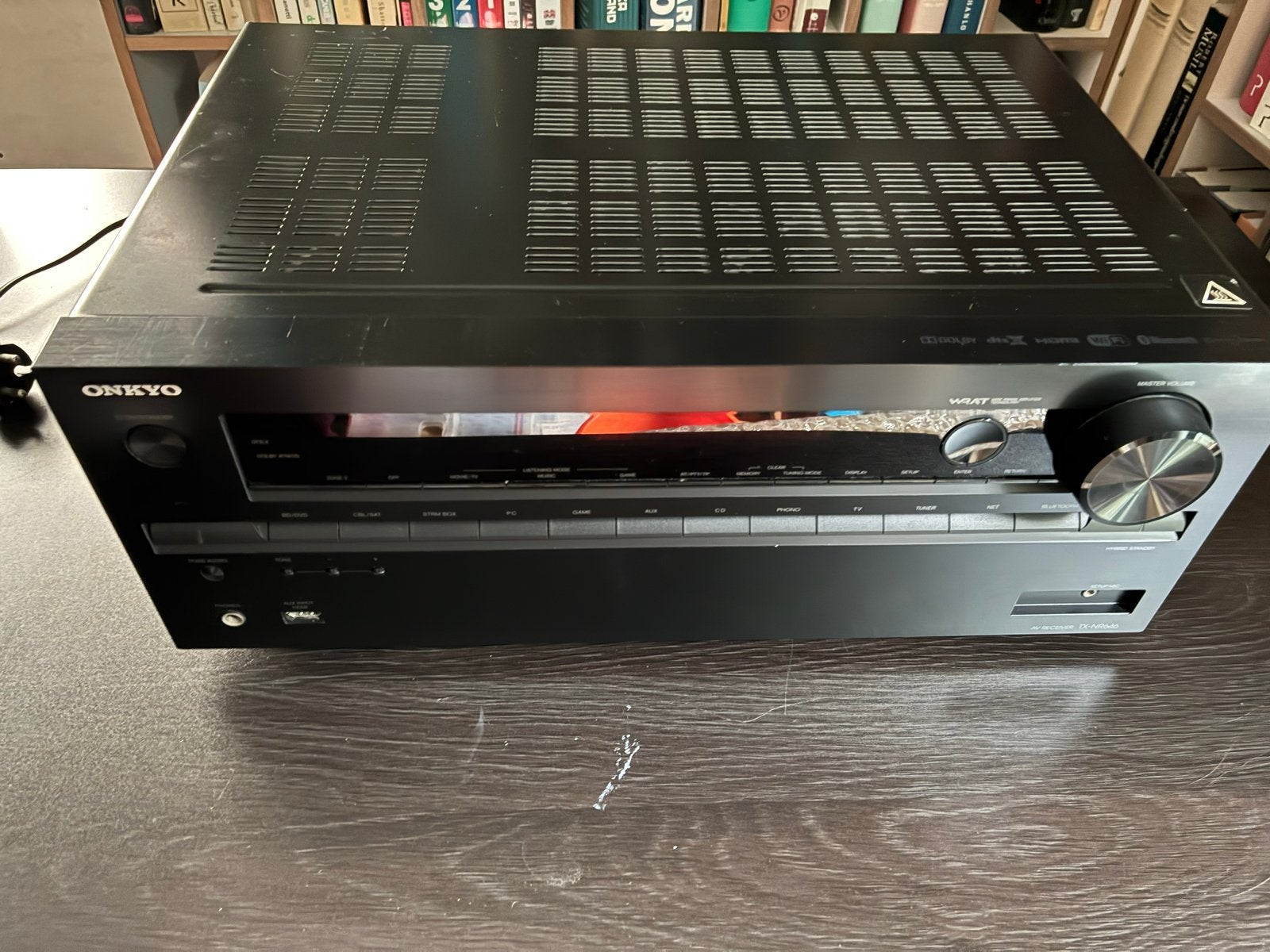 Onkyo TX-NR646 7.2-kanaals Netwerk AV-receiver Zwart, Ophalen of Verzenden, 120 watt of meer, Onkyo, Gebruikt