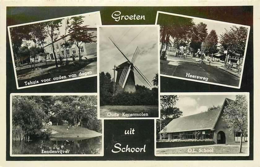 300-404-031 Schoorl Groeten uit, Verzenden, Voor 1920, Noord-Holland
