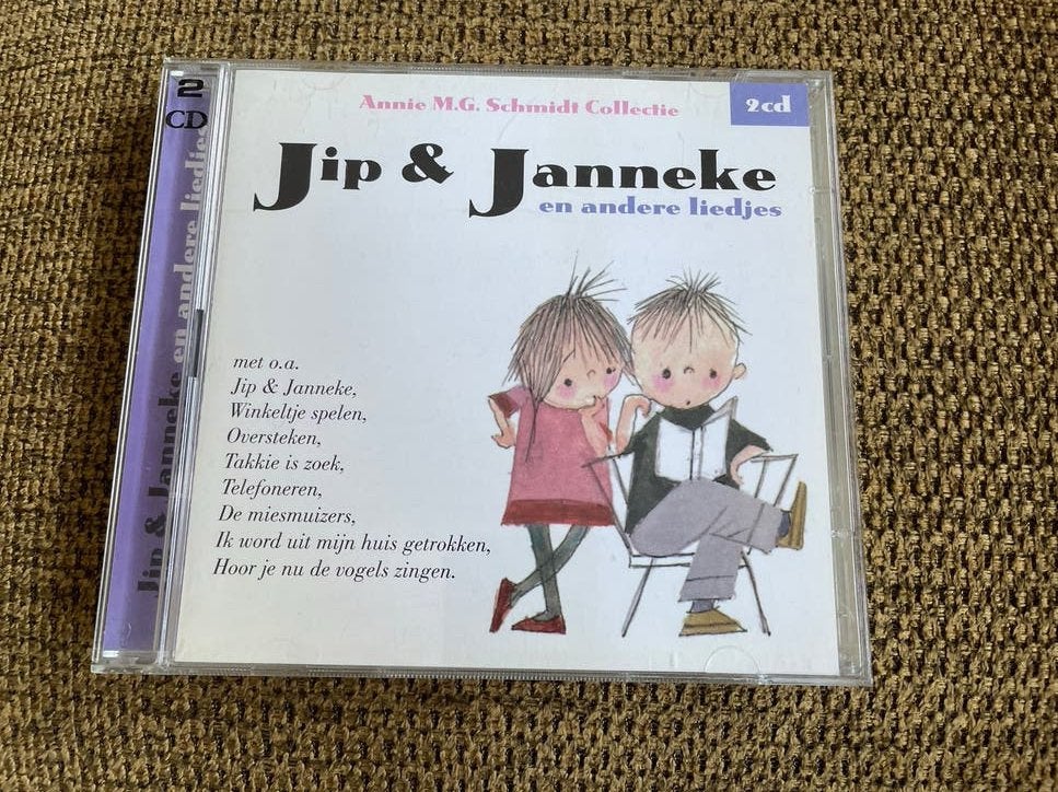 Jip & Janneke en andere liedjes - Annie M.G. Schmidt Collect, Ophalen of Verzenden, Zo goed als nieuw, Verhaal of Sprookje, Inclusief doosje