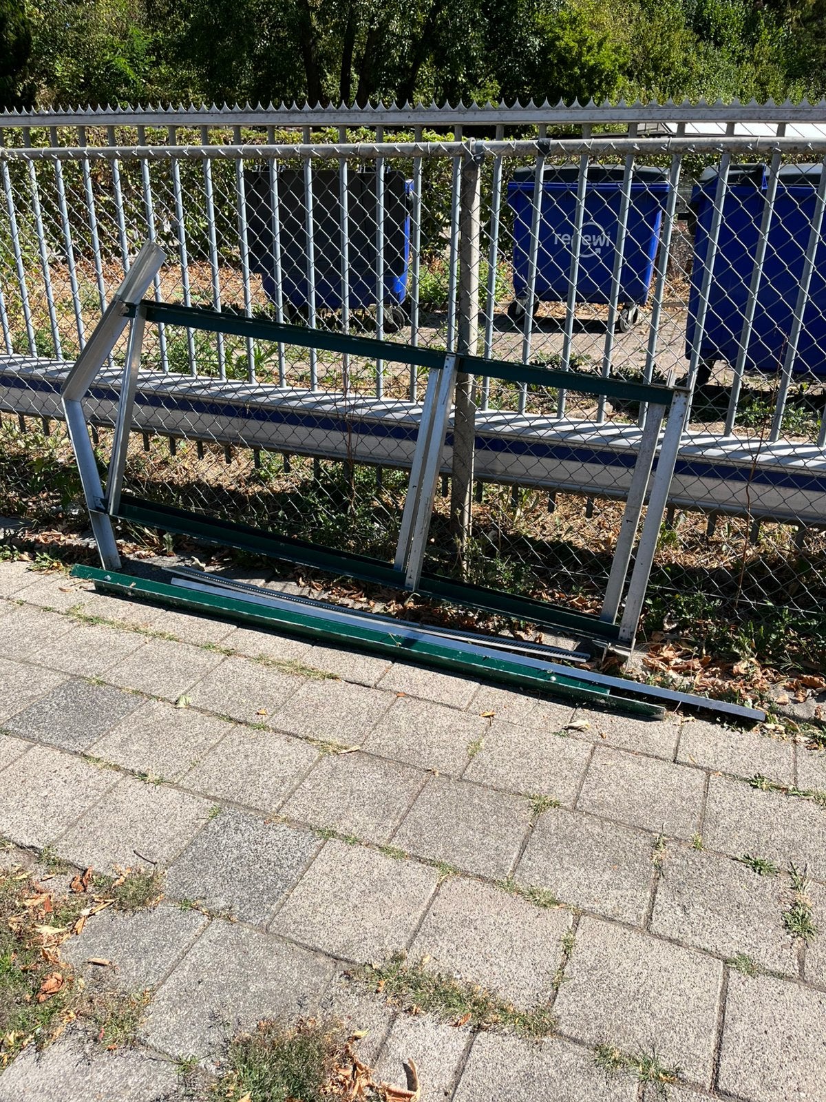 Gratis oud ijzer!, Tuin en Terras, Ophalen, Zo goed als nieuw, IJzer, Sierhekwerk