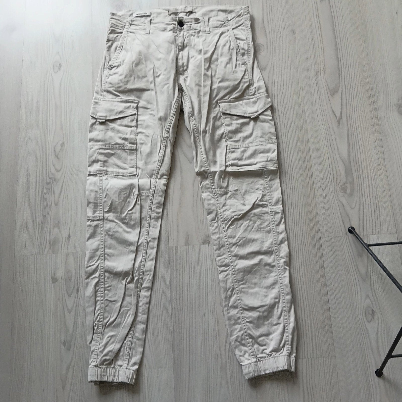 Jack & Jones heren broek in size 33, Ophalen of Verzenden, Zo goed als nieuw, Beige