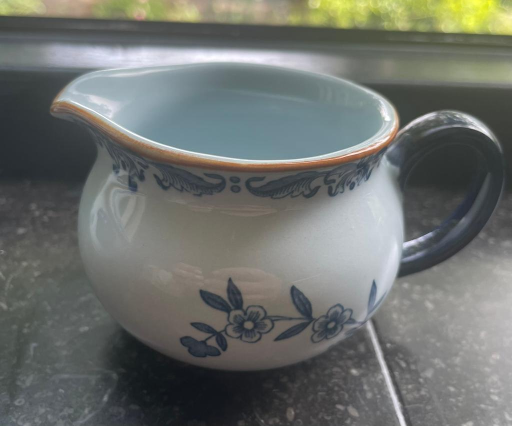 Rörstrand Ostindia melkan roomkan, Ophalen of Verzenden, Zo goed als nieuw, Glas, Overige stijlen